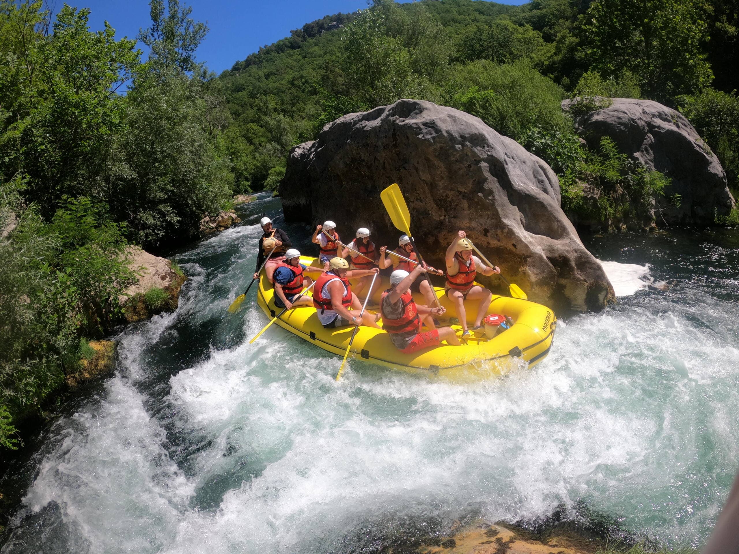 Rafting Cetina River Croatia